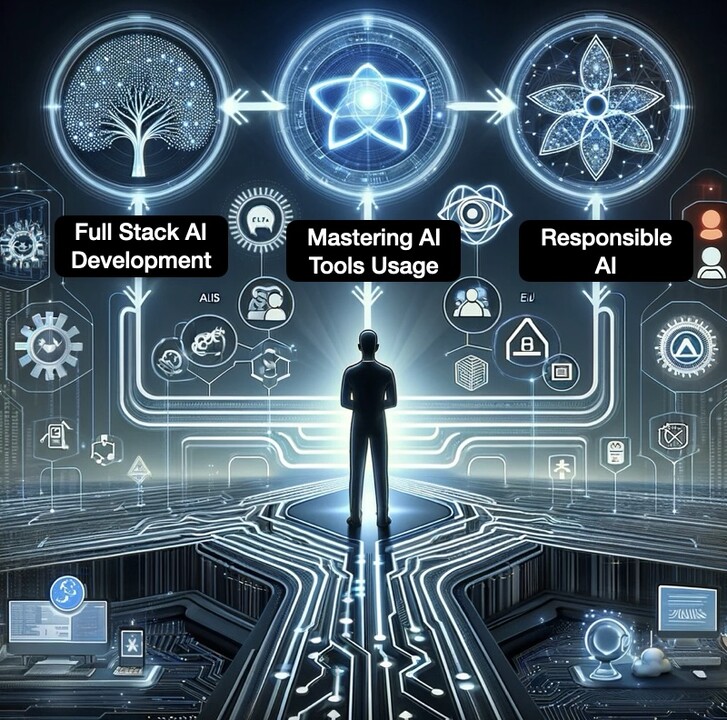 Engineers collaborating on a custom AI build