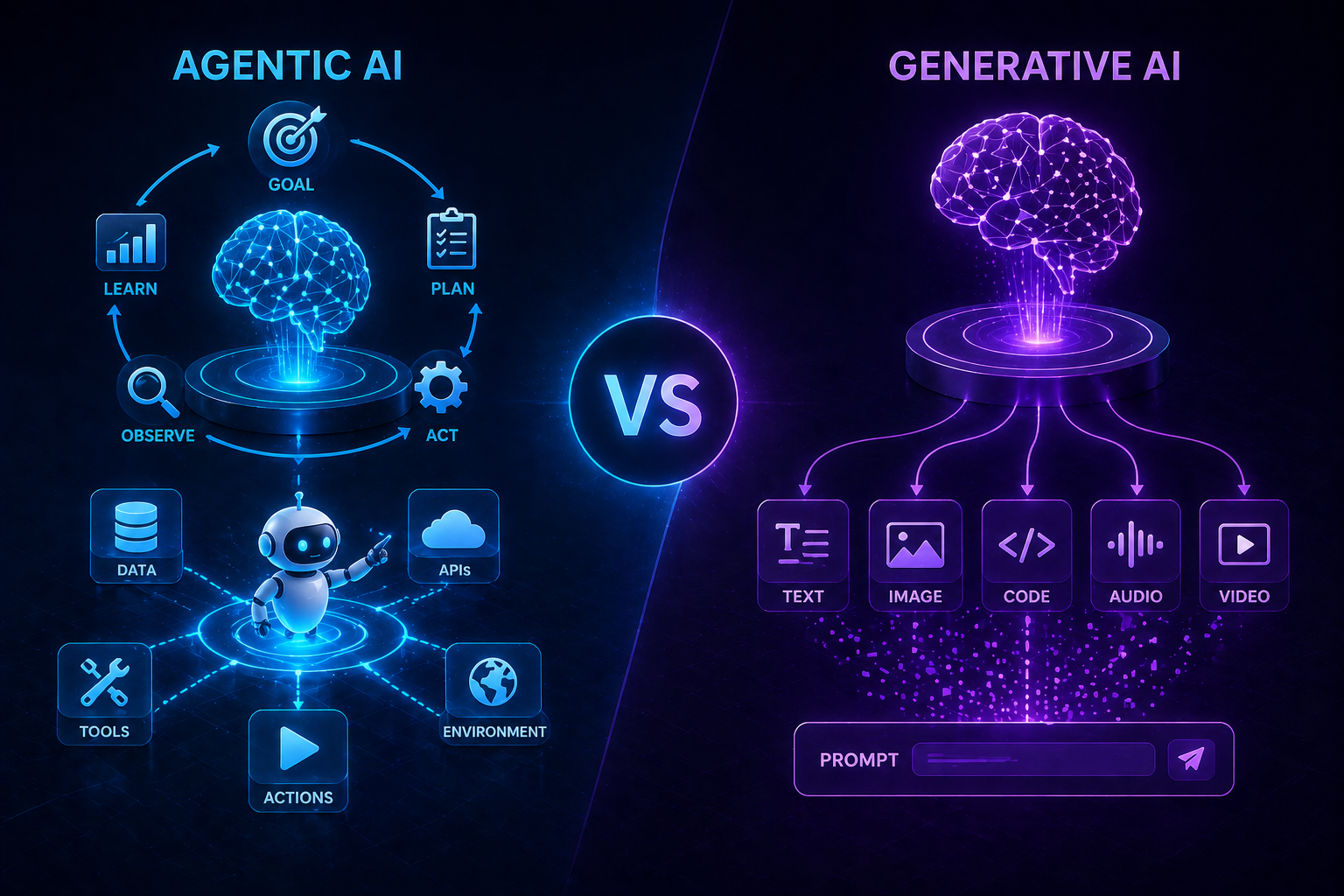 Generative AI integration — foundation model embedded into an existing workflow
