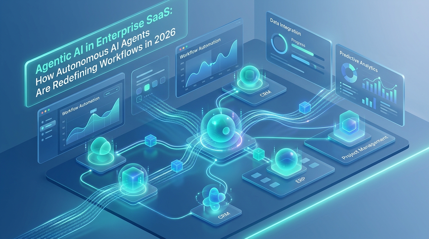Agentic AI in Enterprise SaaS: How Autonomous AI Agents Are Redefining Workflows in 2026